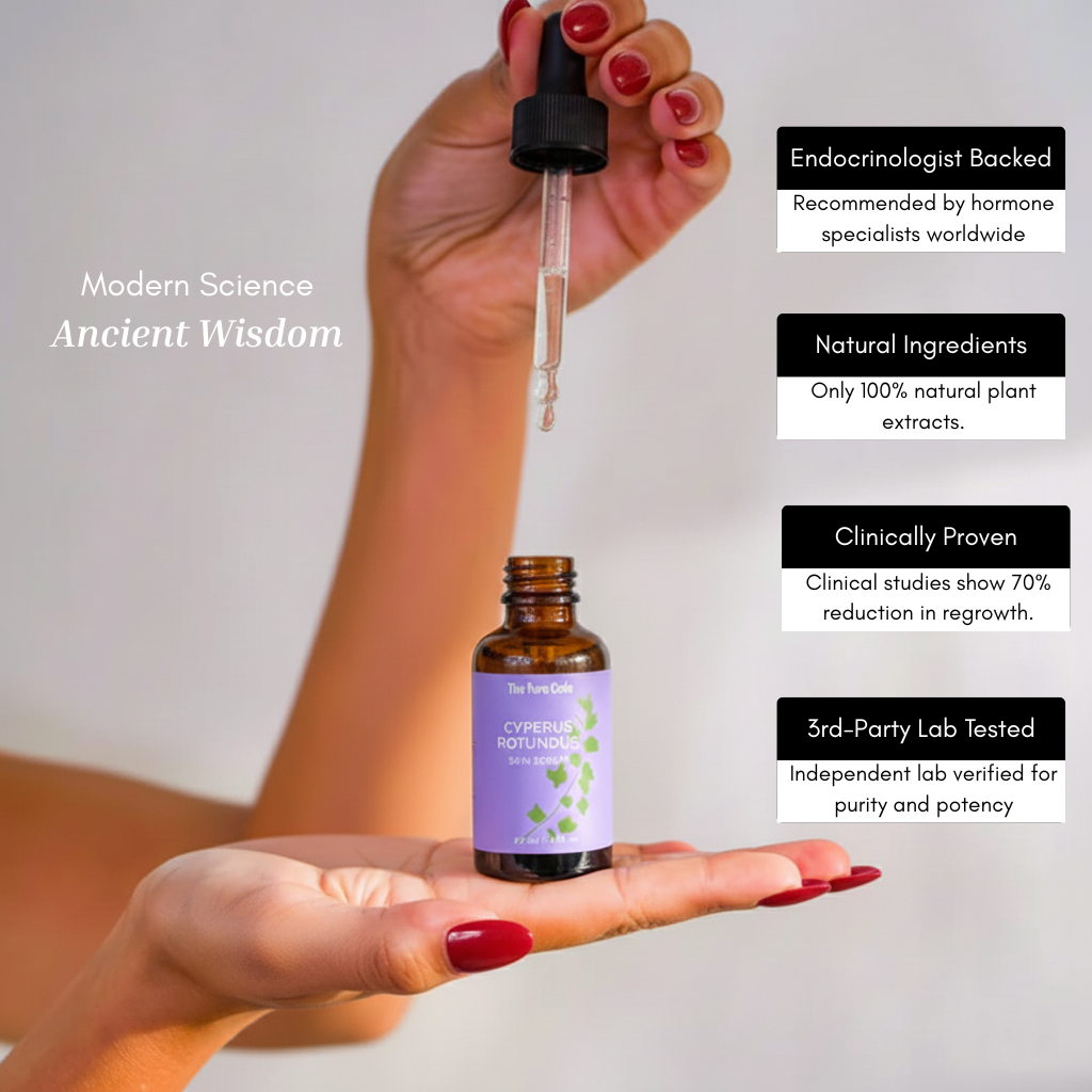 Serum for Hair Free and Smooth Skin