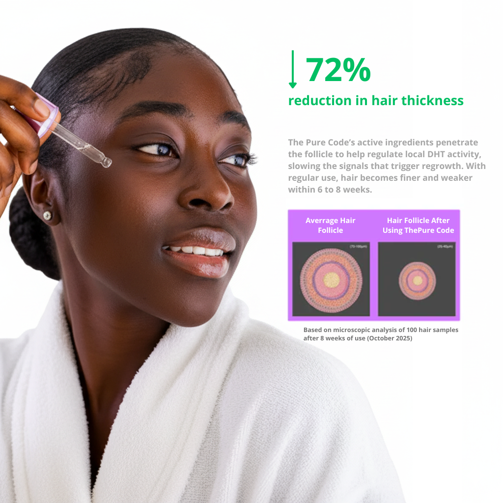 Serum for Hair Free and Smooth Skin