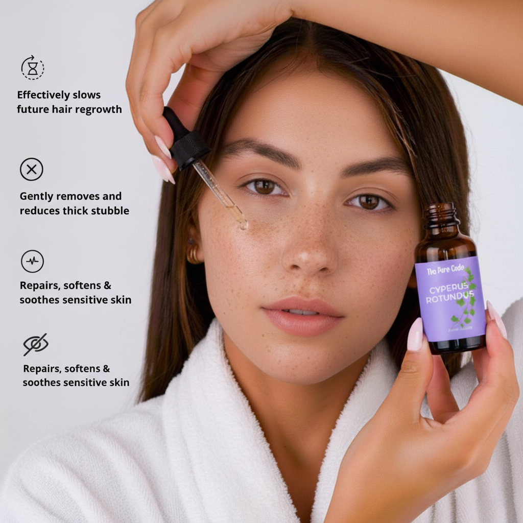 Serum for Hair Free and Smooth Skin